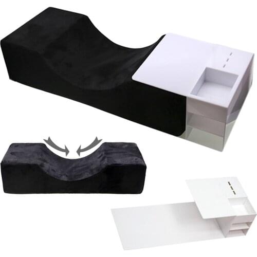 Professional Eyelash Extension Pillow Special Flannel Salon Use Memory Beauty Pillow Stand Grafted For Beauty salon