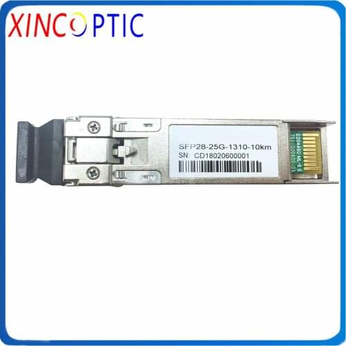 SFP28 25G Module,SFP-25G-SR 25G 850nm 100m DOM Transceiver,SFP-25G-LR 25GE LR 1310nm 10km 40KM 1270/1330nm 10km 40km DDM Module
