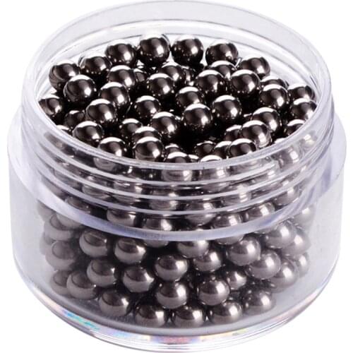 1 Box 3mm/4mm Home Wine Awakeners Cleaning Ball Beads Hookah Cup Glass Bottle 304 Stainless Steel Cleaning Tools