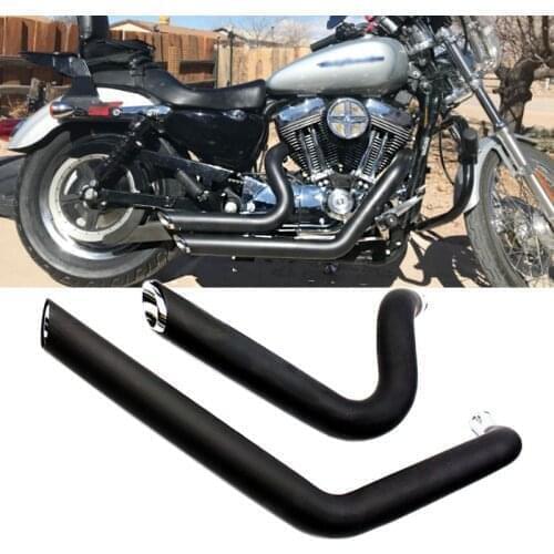 Slip On For 883 XL48 1200 Exhaust Motorcycle Aluminum alloy Pipe 2005 06 07 08 2009 2010 2011 2012 2013 2014 2015 2016 2017 2018