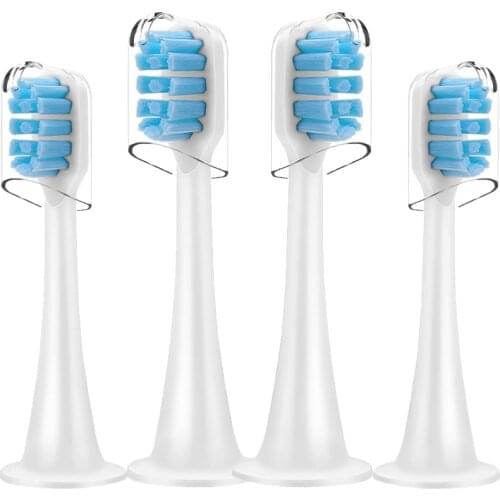 Replacement Toothbrush Heads for Xiaomi MiJia T300 and T500 Sonic Electric Toothbrush Come with Toothbrush Head Caps