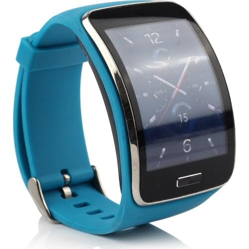 SXSS750) MQ/-023 wristband Replacement Bracelet Silicone Wrist Strap Band for Samsung Gear S R750 Smart Watch SM-R750