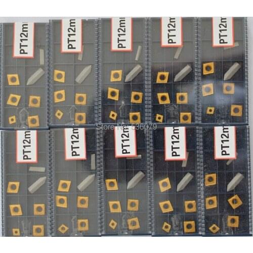 Insert 7pcs/set for 15mm tincoated indexable carbide turning tool set, cutter tool set