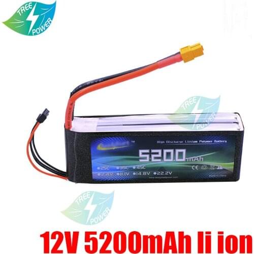 11.1V Military equipment 5200mAh 3.7V High rate li-ion Battery for 12V Electric Car
