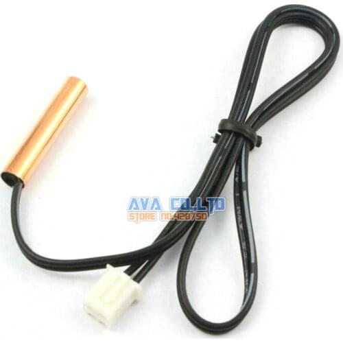 20 Pieces Replacement Air Conditioner Metal Head 10K Temperature Sensor