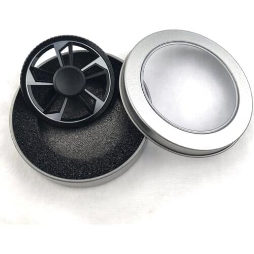 4 kinds Fidget Fingertip Gyro Relieve Stress Wheel Hand Spinner Black for Boys Kids Office Toys R188 Bearing Gift Box