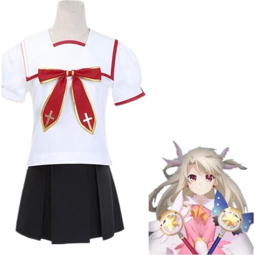 Anime Fate/Kaleid Liner Illya Cosplay Costume Fate Kaleid Liner Magical Girl Kawaii Illya Cosplay halloween costume for women