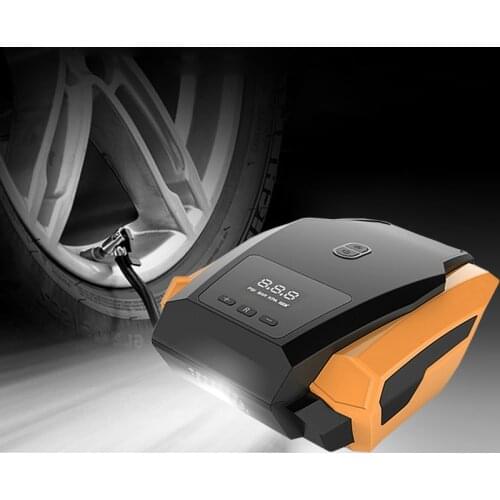 Car Inflatable Pump 12V Air Compressor Portable Automobile Tire Inflator Mini Electric Automobiles on Cars Air Compressors Tool