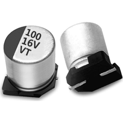 Free shipping 100PCS SMD electrolytic capacitor 50V220UF (10X10) capacitor 220 50V