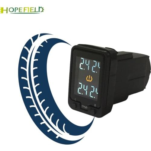 OBD TPMS Digital Tire Pressure Monitoring Tyre air leak Alarm Device No Sensor For Toyota Camry Prado Corolla Prius 2017