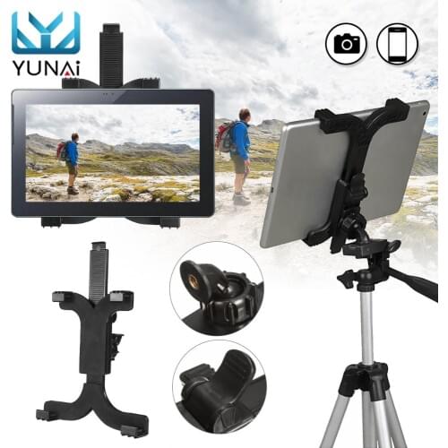 ABS Tablet Stand Clip Self-Stick Tripod Mount for iPad Stand Holder Tablet Holder Mount Bracket Accessories For 7-11'' Tablet