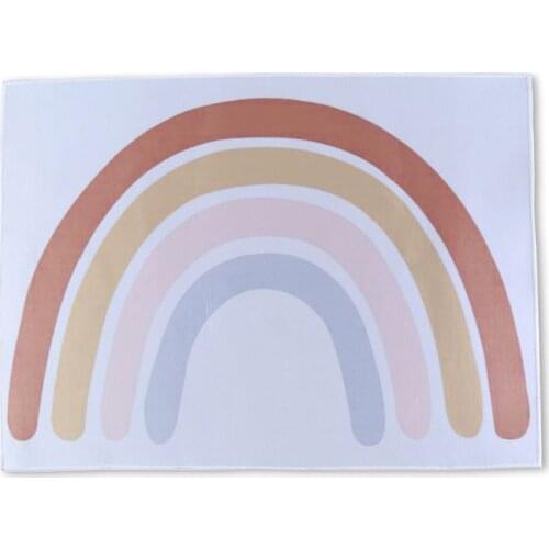 Baby Infant Play Floor Mat Crawling Blanket Carpet Rainbow Children Playmat Rug GXMB