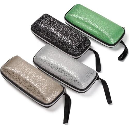 1Pc EVA Unisex Glasses Box With Lanyard Zipper Eyeglass Cases Men Women Eyewear Cases Cover Sunglasses Spectacle Case