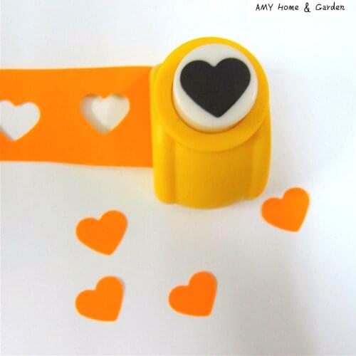 Medium 18mm heart love shape craft punch set Punch Craft Scrapbooking school Paper Puncher eva hole punch free shipping