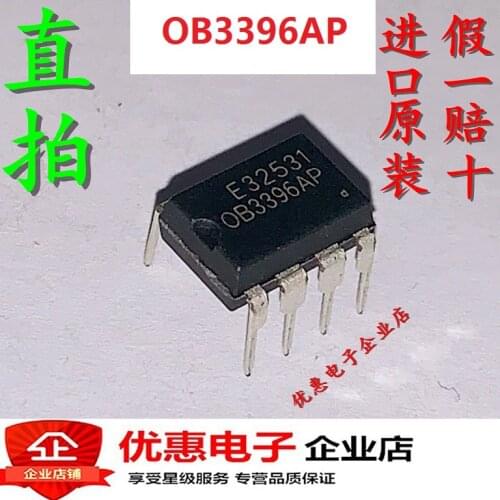 New In stock 100% Original OB3396AP PWMIC AC-DC DIP8 (5pcs/lot