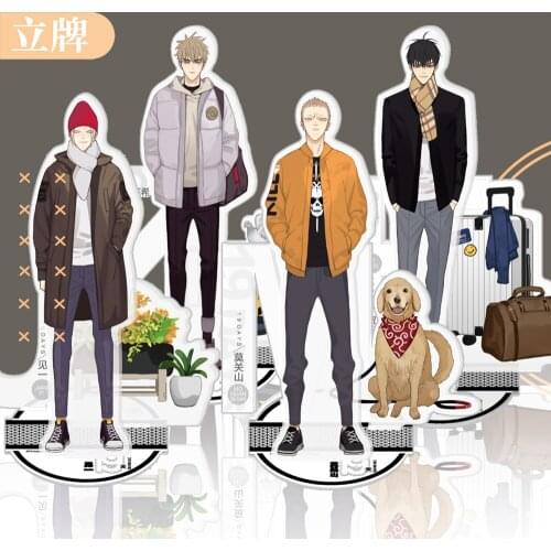 Old Xian 19 Days Official Anime Around Characters Acrylic Ornaments Badge Desktop Decoration Gifts