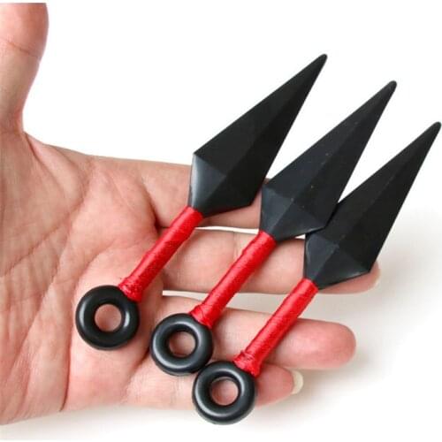 Anime Naruto Toys Uchiha Itachi Cosplay Plastic Kunai Shuriken Headband Weapon Sasuke Ninja Sets For Adult Kids Halloween Gift