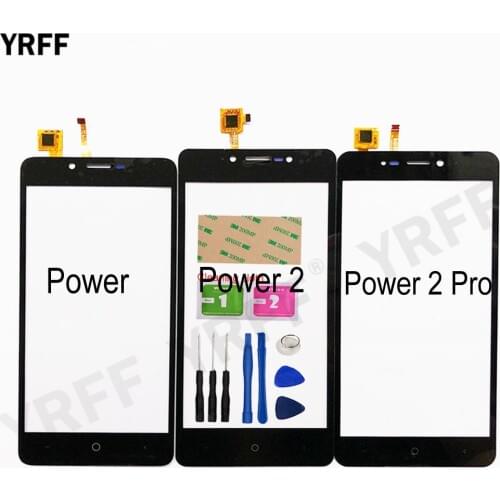 Touch For Leagoo kiicaa power 2 Pro Power2 Touch Screen Digitizer Sensor Touch Glass Lens Panel Replacement