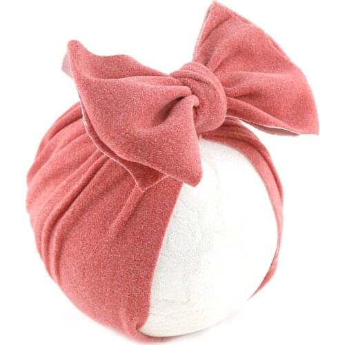 Baby Hat Turban Flower big bows Newborn Baby Girl Hat Beanie Cap Autumn Winter Infant Toddler Kids Girls Photography Props