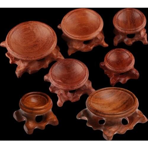 1Pc Retro Miniature Acid Branch Wood Display Stand Base For Crystal Ball Holder Sphere Globe Stone Home Living Room Decoration