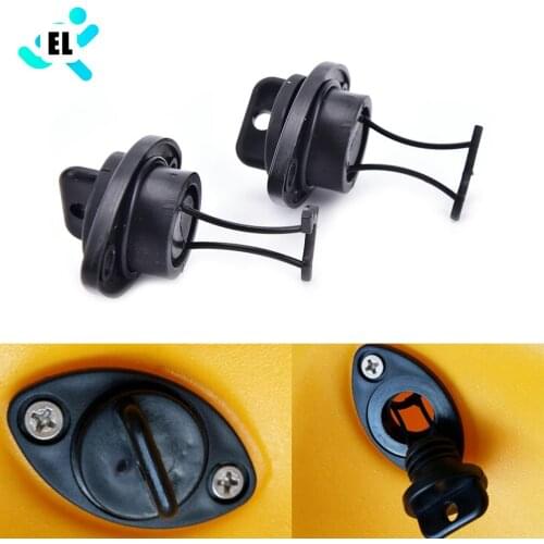 2Pcs Universal Drain Plug Kit Plugs Bung Screws Kayak Canoes Boat