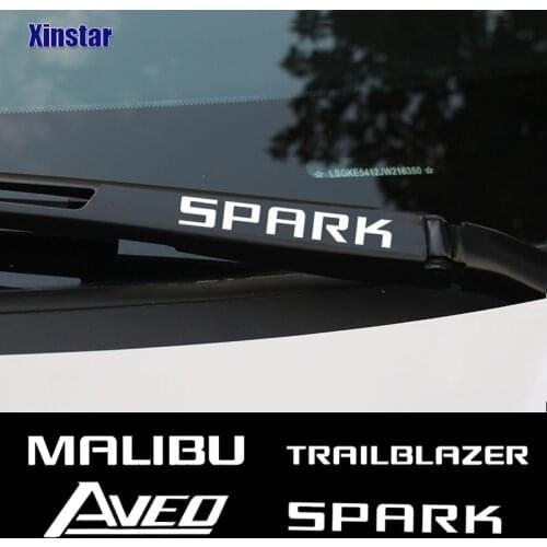 4pcs Car Windshield Wiper Sticker For Chevrolet Aveo Captiva Cruze Lacetti Malibu Spark TRAILBLAZER