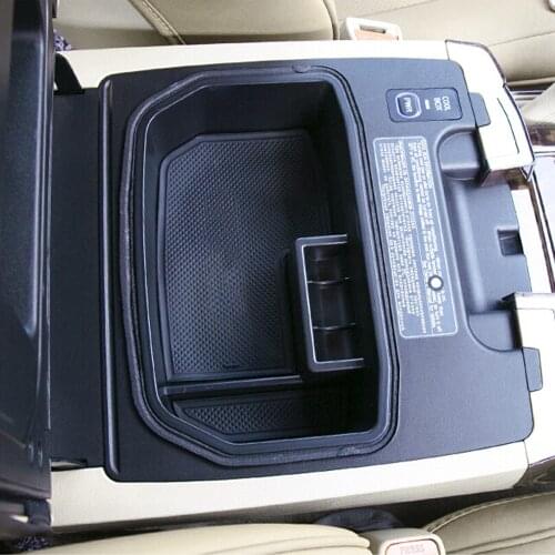 Car Organizer for Toyota Land Cruiser 200 FJ200 2004-2016 Refrigerator Central Armrest Storage Glove Holder Tray Box Accessories