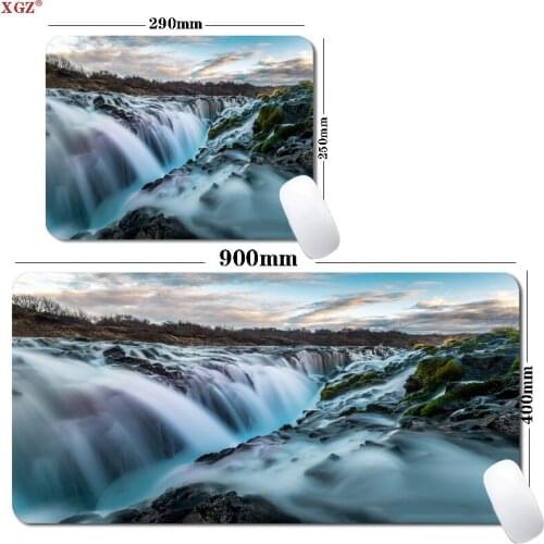 Xgz Landscape Large Gaming Mouse Pad Player Computer Large Mouse Pad, Notebook Accessories Keyboard Table Pad 40x90cm 30x80cm