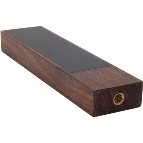 Wooden Beer Handle with Chalkboard 7.8"Length X 2"Wide Made of Natural Walnut Bar Beer Keg Tap Kegerator Handle