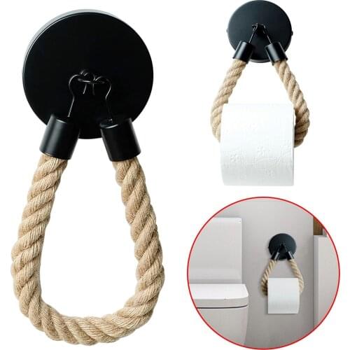 Toilet Paper Towel Dispenser Wooden Paper Roll Holder For Bathroom Contact Paper Holder Household Storage Rack #T2P