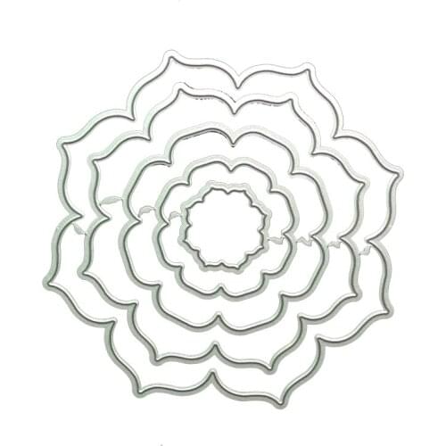 Metal Cutting Dies For Scrapbooking Flowers Stencils DIY Album Cards Decoration Embossing Folder Die Cuts New