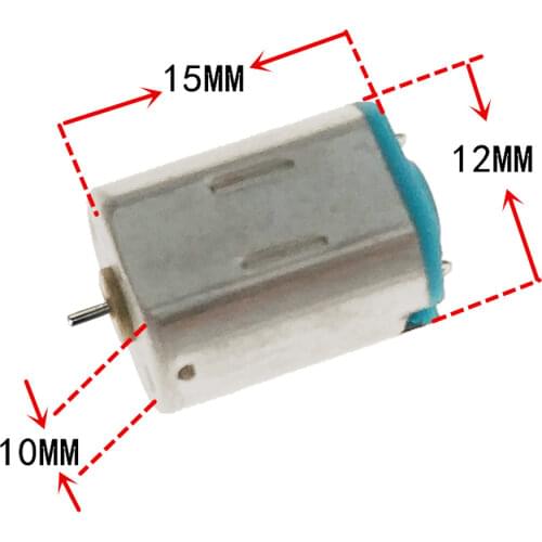 Micro Electric N20 Motor Shaft Dia. 1mm DC 1.5V 3V 6V 10000RPM High Speed Mini Tiny Motor for DIY Car Model Hobby Toy Engine