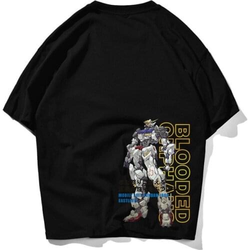 2021 Summer Style Retro Anime Print T-shirt Mens Cotton Loose Oversized Street Casual Hip-hop Tide Brand Short Sleeves