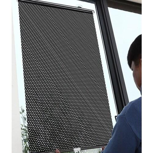 Roller Blinds Suction Cup Sunshade Blackout Curtain Car Bedroom Kitchen Office Window Sun-shading Curtains Nail-free