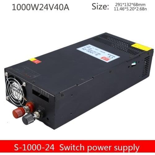 S-1000-24V switching power supply 1000W high power DC voltage regulator industrial power supply high efficiency transformer