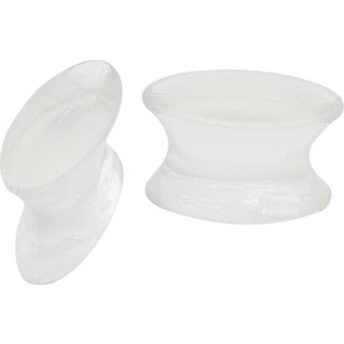 1 Pair Silicone Toe Separators Spacer Thumb Hallux Corrector for Valgus Bunion Prevention of Hallux Valgus Toe Bacteria