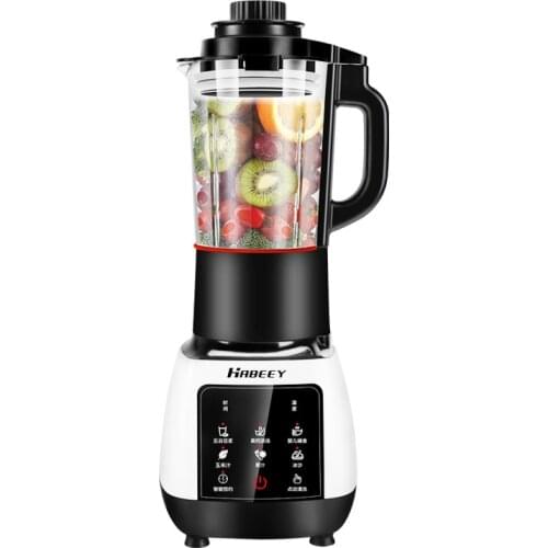 220V 1.2L Automatic Multifunction cooking machine Juicer Soya bean milk Heating 12hours appointment High borosilicate glass cup
