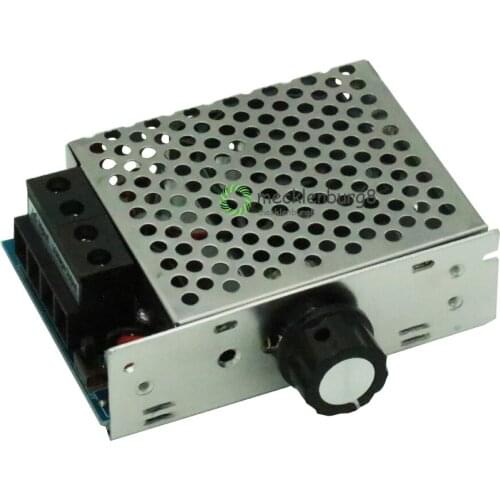 10,000 W ultra-high power AC 110 V 220 V SCR motor control stabilizer Electronic dimming speed control with fan