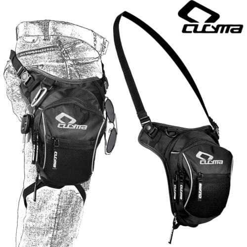 Motorcycle Men Travel Hip Bum Fanny Pack Cell Phone Case Purse Belt Male Shoulder bag Waist Bags Oxford Leg Bag Drop Backpack