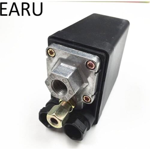 Heavy Duty Air Compressor Pressure Switch Control Valve 90 PSI -120 PSI Air Compressor Switch 1 / 4 Port Control Controller 220V