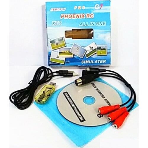 22 in 1 RC USB Flight Simulator Cable for Realflight G7/ G6 G5.5 G5 Phoenix 5.0