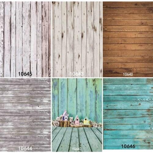 Vinyl Custom Photography Backdrops Prop Wooden Planks Theme Photography Background JL-37