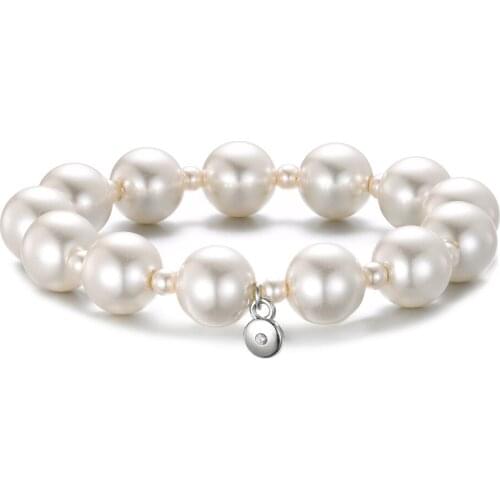 Natural Freshwater Pearl Bracelets & Bangles For Women Lady Elastic Extend Beaded Statement Jewelry Gifts 2021