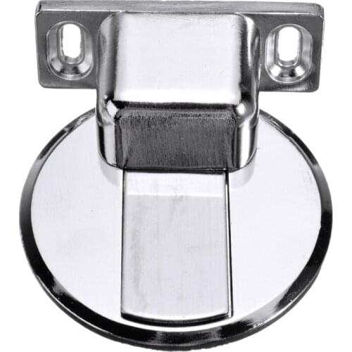 6cm Mini Magnetic Door Stop Invisible Door Stop Magnetic Floor Mounted Stopper Anti Crash With 4 Screws Home Furniture Hardware