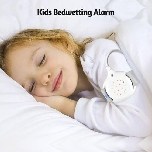 Bedwetting Alarm Pee Alarm Enuresis Sensors for Kid Potty Training Elder Care with Sound Vibration LED Light Indicator Reminding