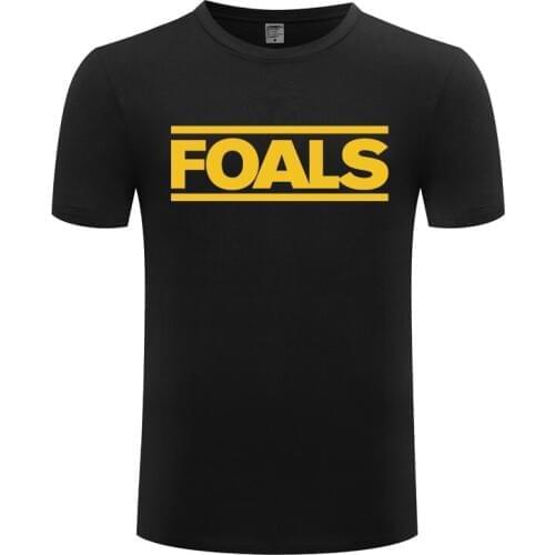 FOALS Rock Music Mens T-Shirt T Shirt Men Summer New Short Sleeve O Neck Cotton Casual Top Tee