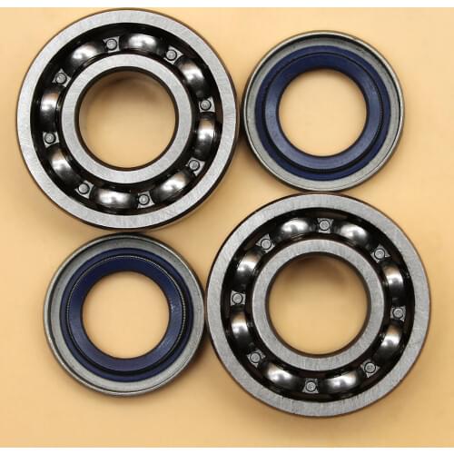 Crankshaft Ball Bearing Oil Seal Set For HUSQVARNA 254 257 262 357 359 51 55 Chainsaw Parts