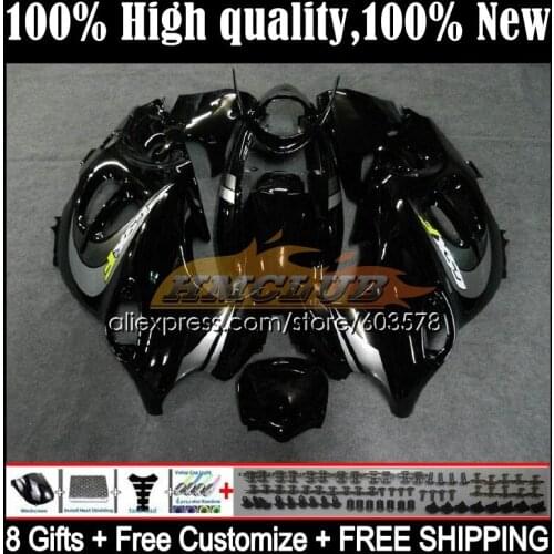 Body For SUZUKI KATANA GSX750F GSXF 600 750 1CL.29 GSXF600 03 04 05 06 07 GSXF750 2003 2004 2005 2006 2007 Fairing glossy black