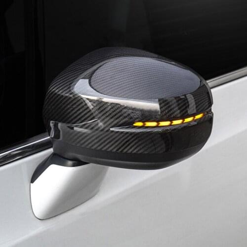 Car Rear View Side Mirror Cover Trim Caps For Odyssey 2015 2020 Car Styling Accesorios Para Auto