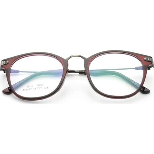 New TR90 Material fashion Trend design Plain glasses Can Fit For Myopia Lens Drop Shipping Wholesale